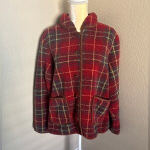 Orvis Red Sherpa  Jacket size L